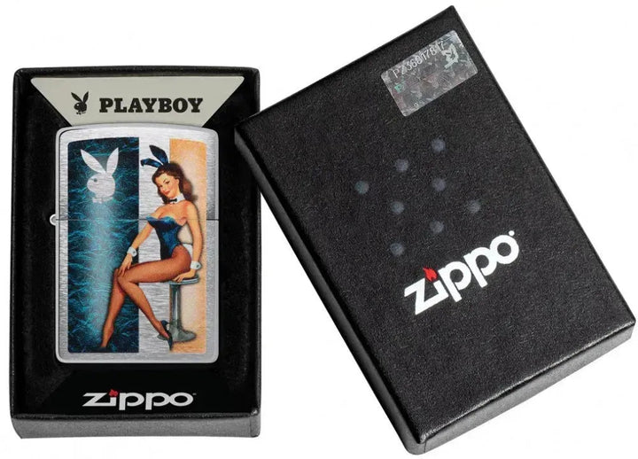 Zippo - Vintage Playboy Pinup Motiv - Game-On.no