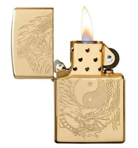 Zippo - Yin & Yang Drage og Tiger - Game-On.no